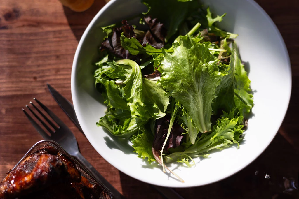 salade de jeunes pousses